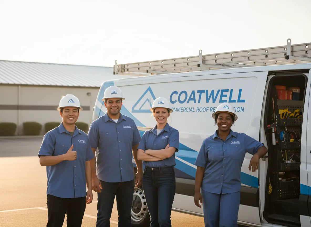 Commercial roof coating company in Camp Point, IL